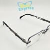 2 nd Maybach Coffee Metal Frame Sunglasses UV400 Photo Sun Lens | Full Coffee Frame White Lens
